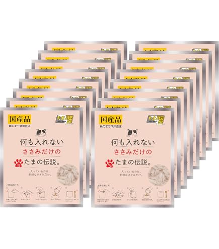 Amazon.co.jp: たまの 伝説 何も入れない パウチ まぐろ かつお ささみ